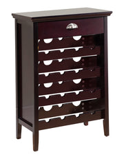 Wood Buffet Wine Rack Cabinet with Drawer