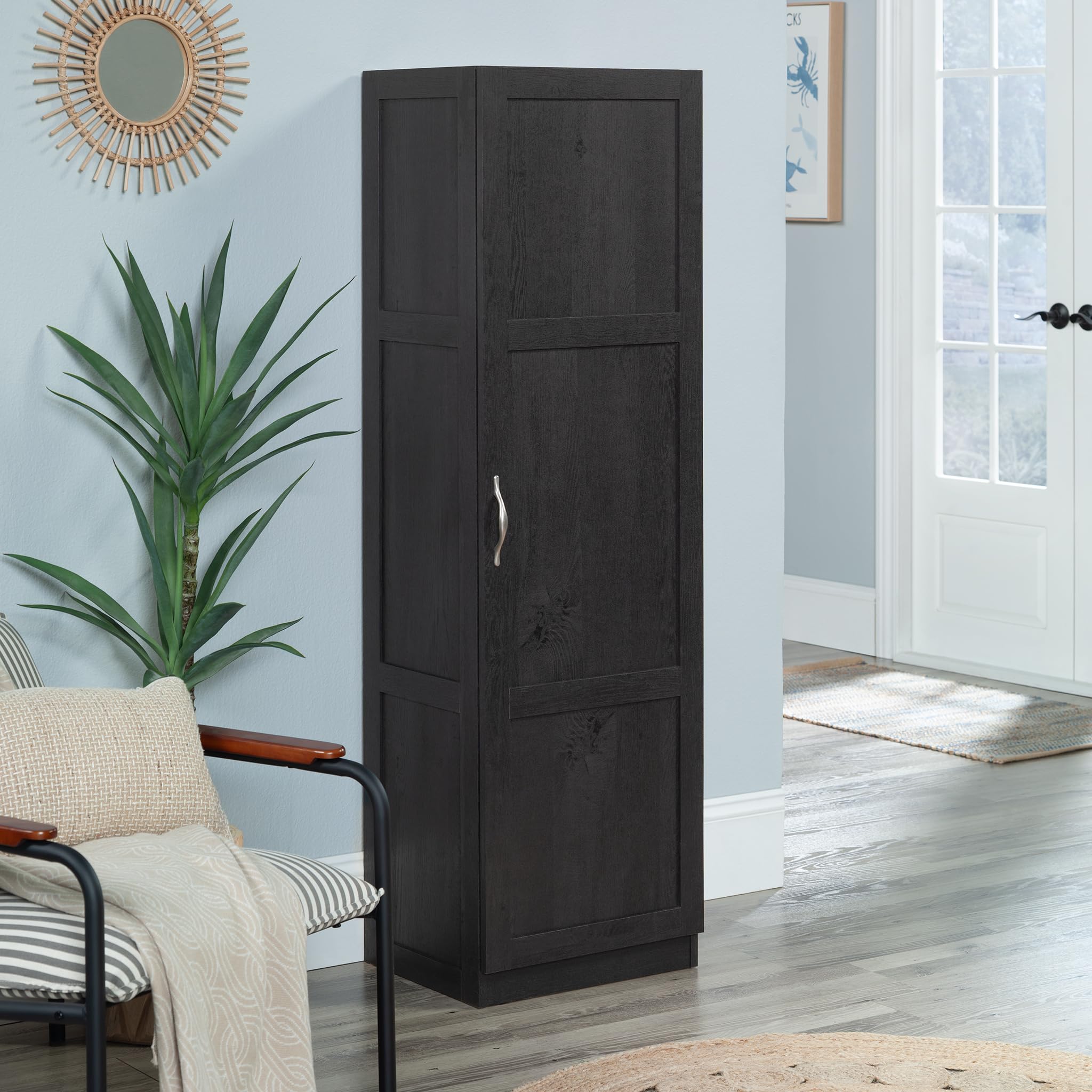 Tall Storage Cabinet with Adjustable Shelves