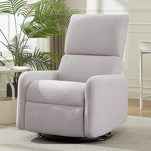 360° Swivel Glider Rocking Chair
