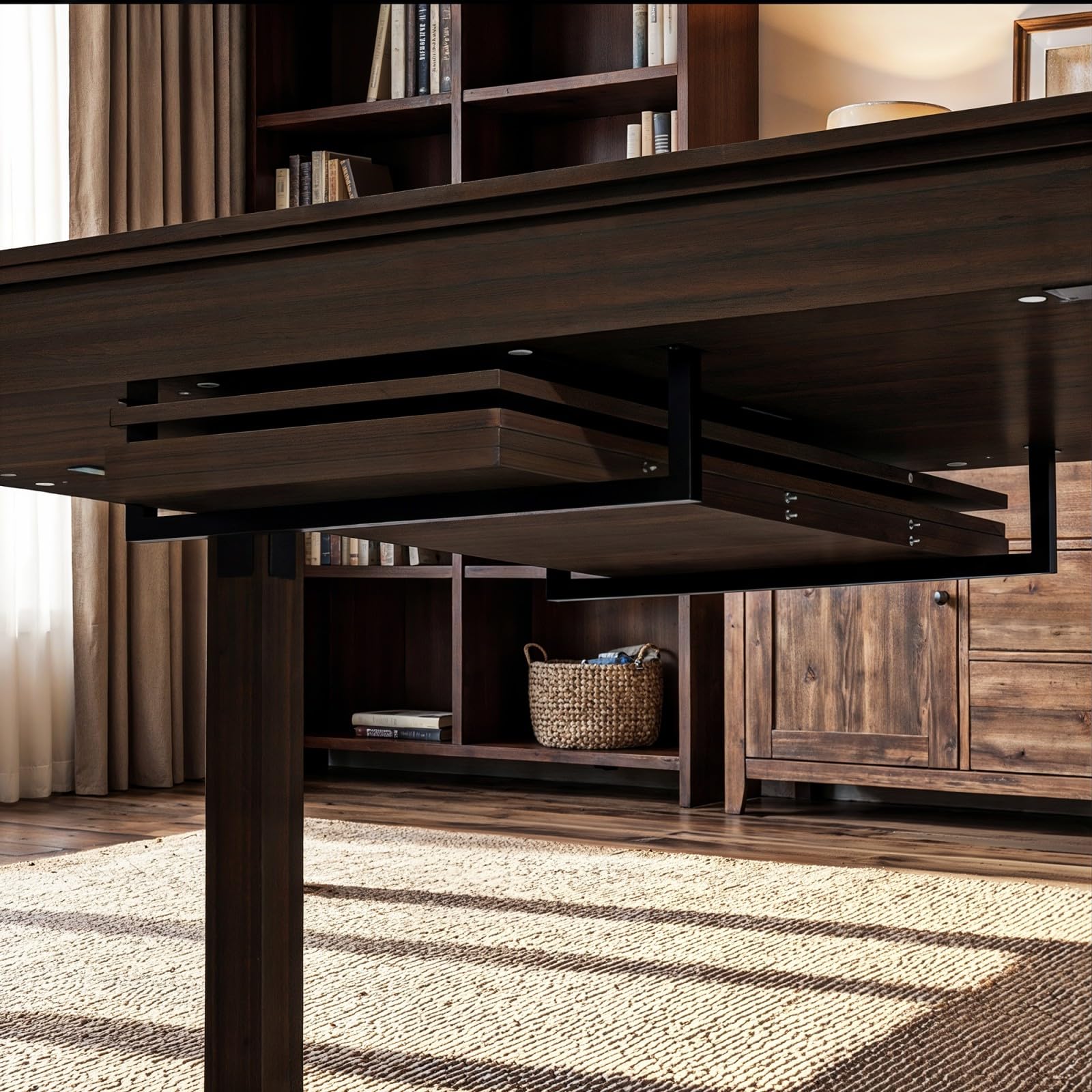 Board Game Table with Removable Tabletop