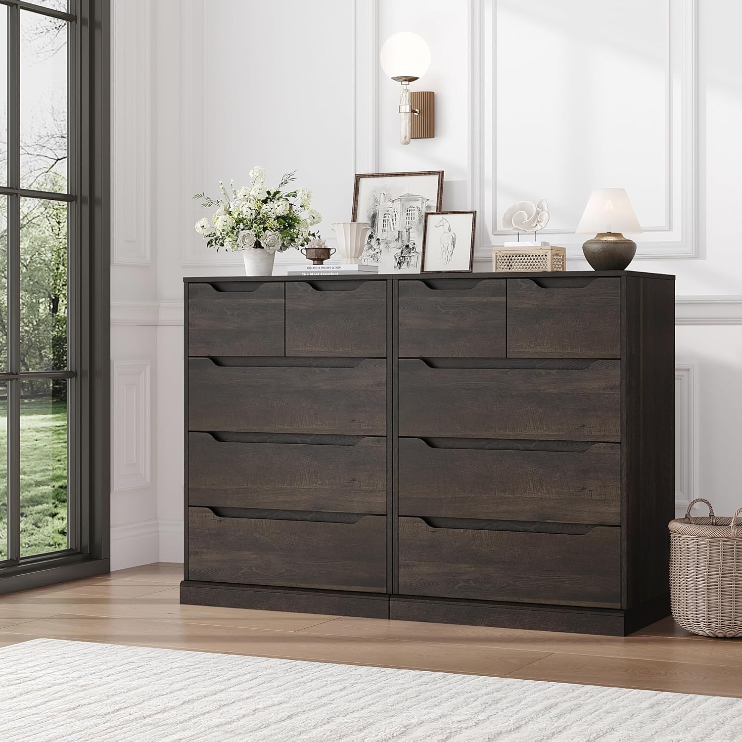 5 Drawer Dresser with Storage