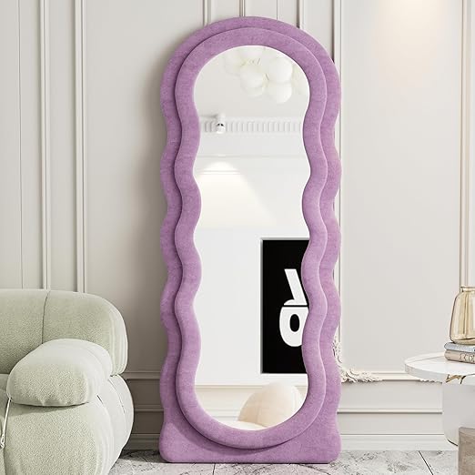 Wavy Full Length Mirror 63x24