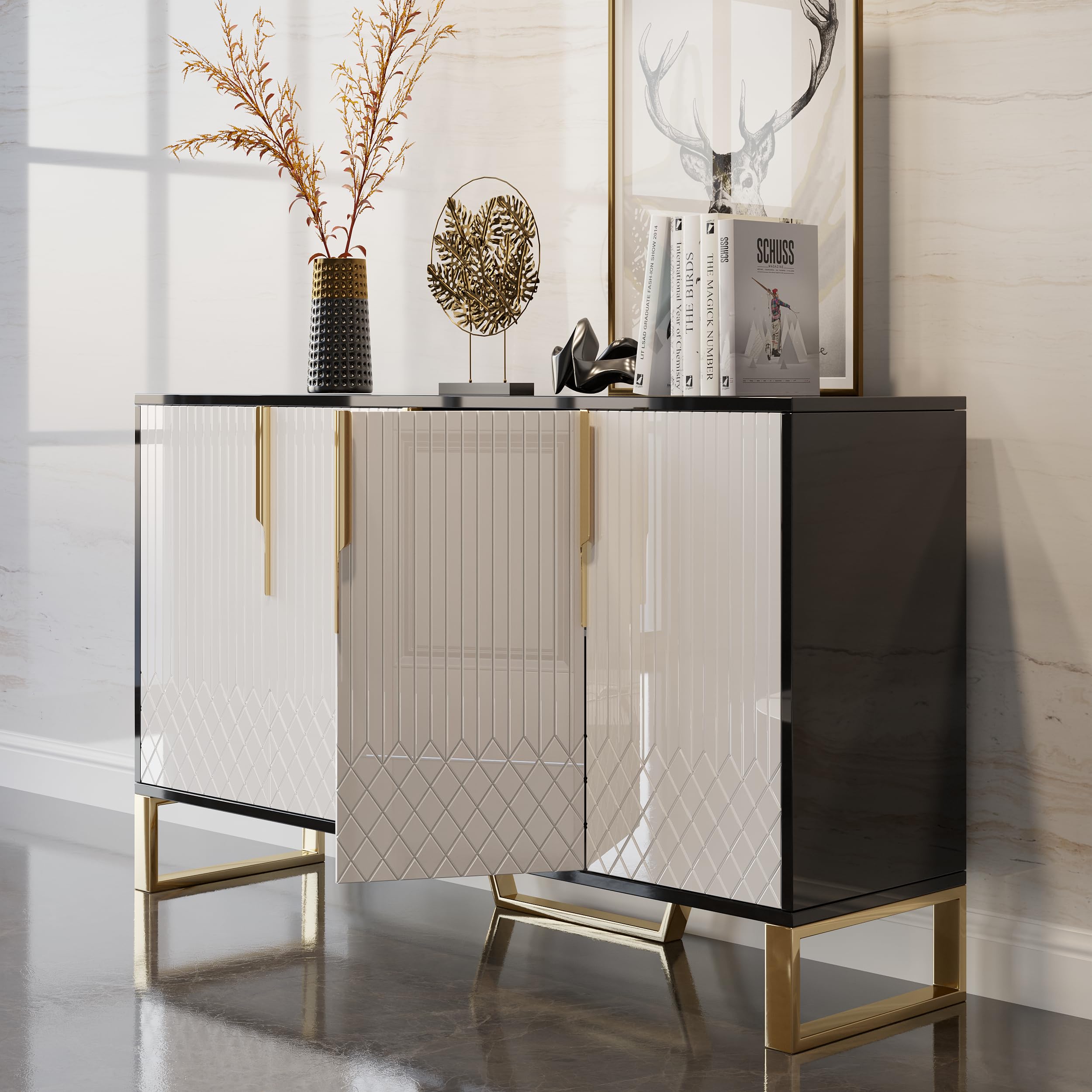 59" Buffet Sideboard Cabinet with Storage