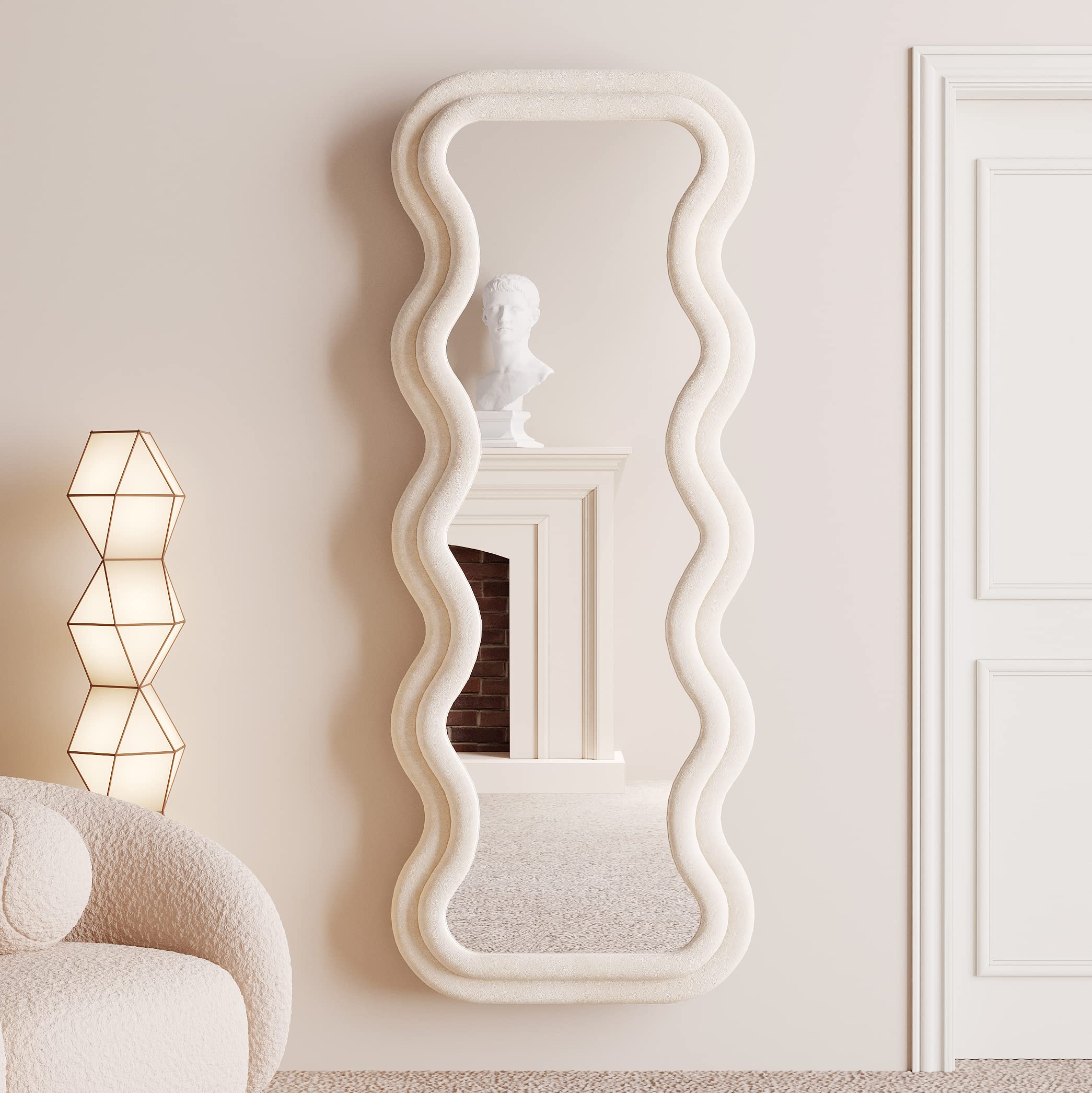 Full Length Wavy Mirror 63x24