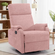 Swivel Rocking Recliner Chair with Footrest