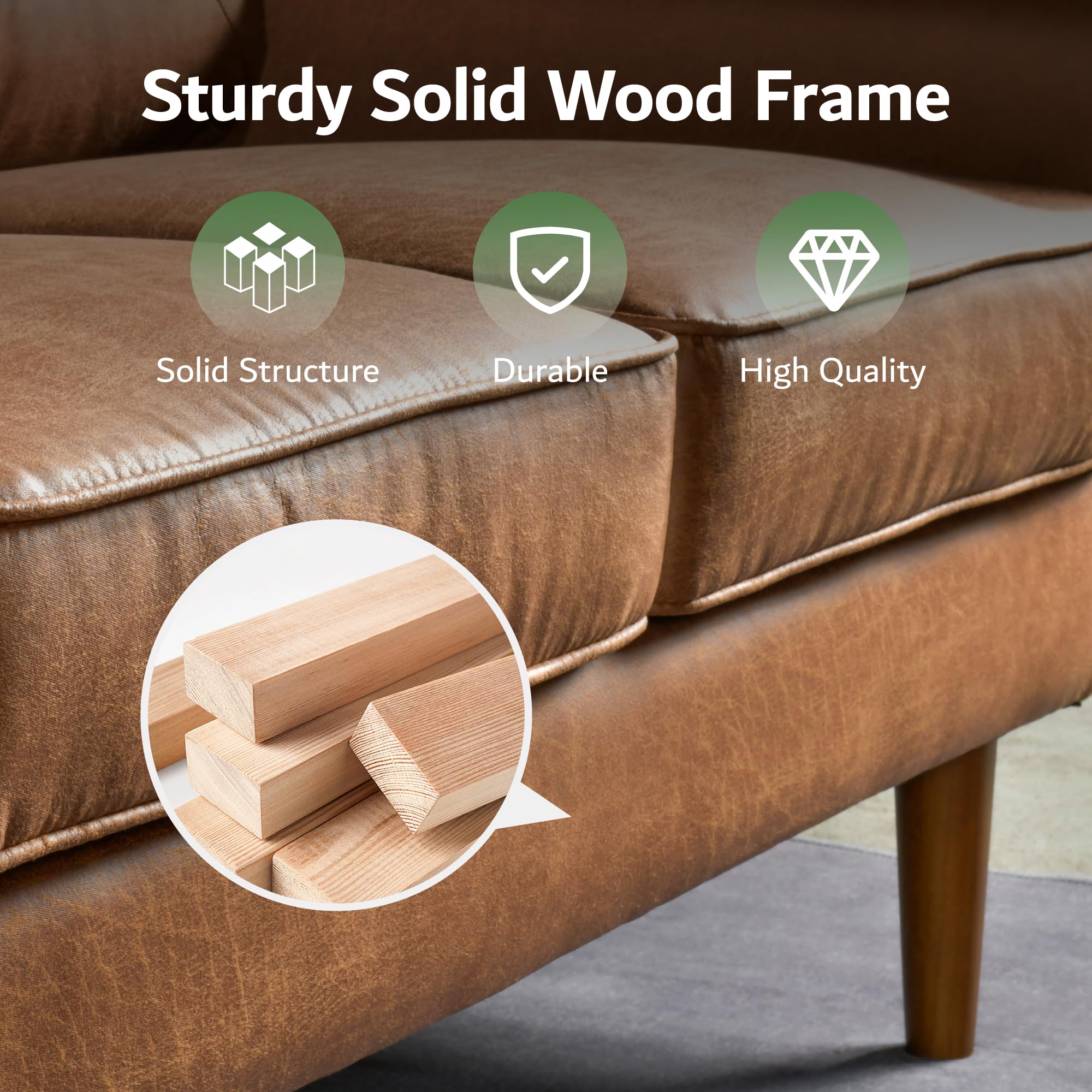 3 Seater Sofa with Deep Seat