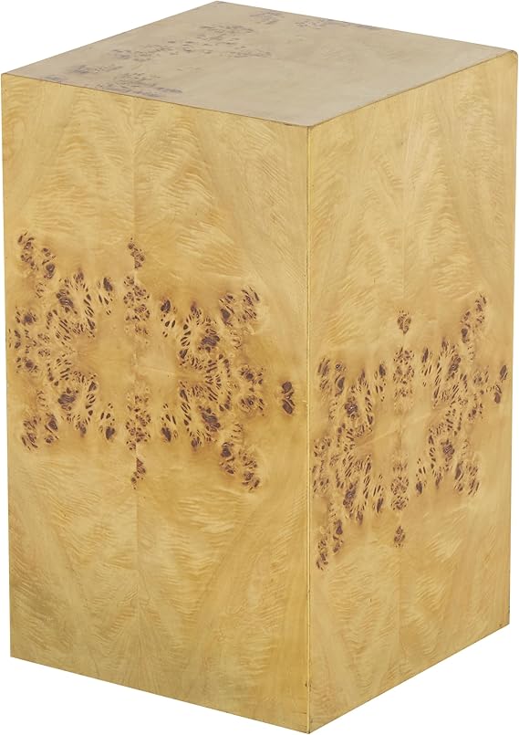 Teak Wood Mosaic Side Table