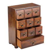 10-Drawer Desktop Organizer Cabinet