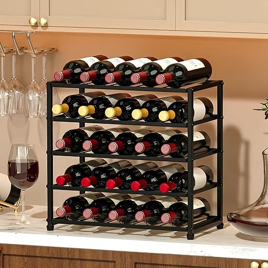 40 Bottle Wine Rack with Table Top