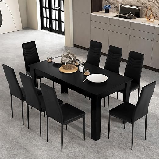 5-Piece Dining Table Set with 4 Chairs