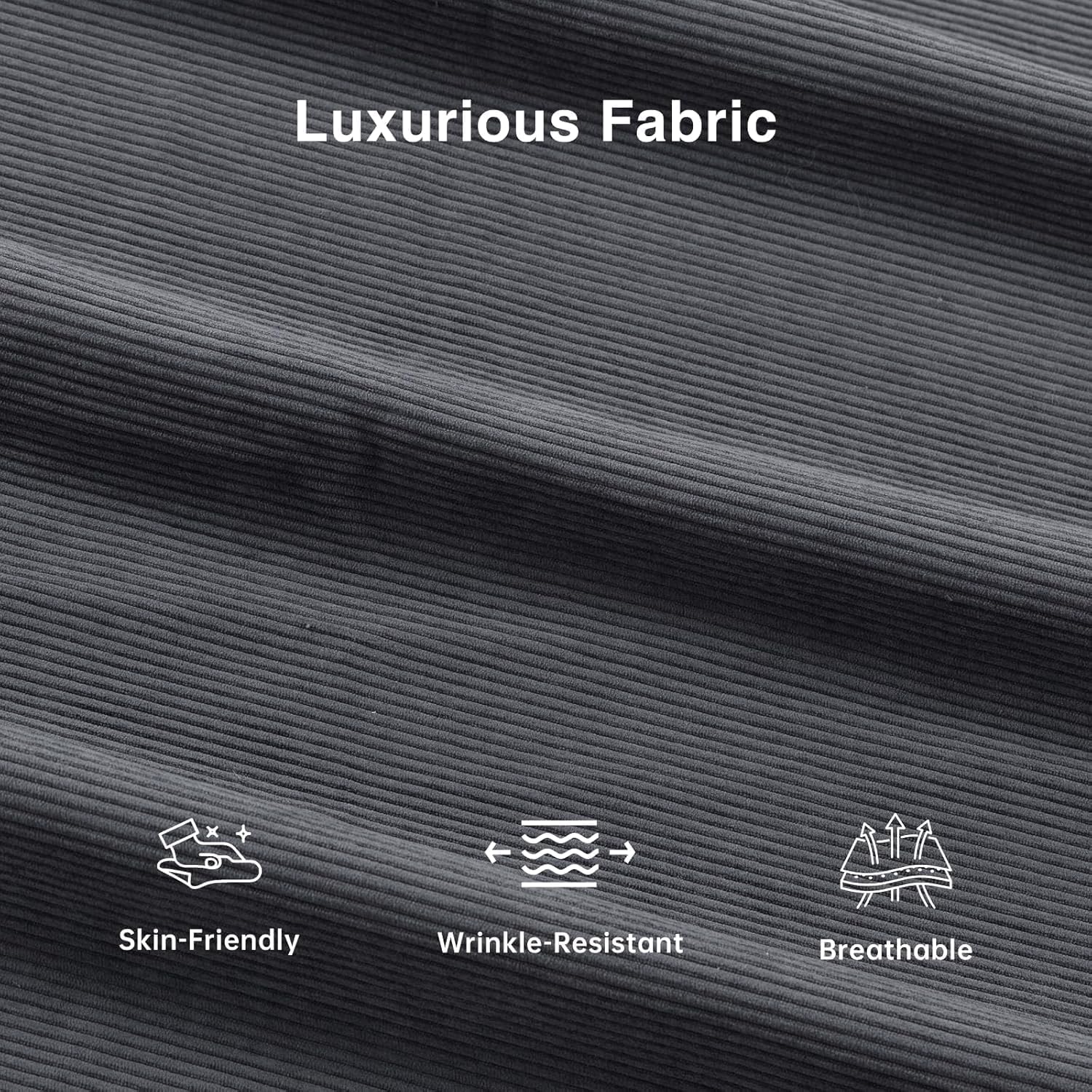 3-Seat Convertible L-Shaped Sectional Sofa with Reversible Ottoman