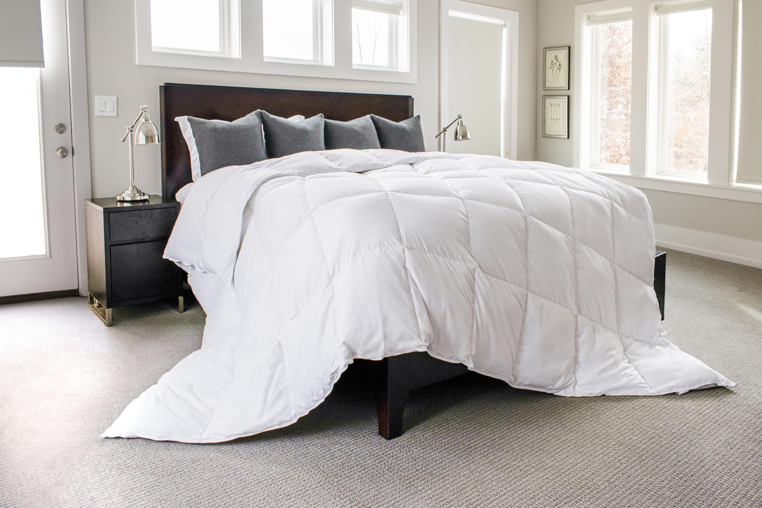 Oversized King Comforter - Synthetic Down Alternative