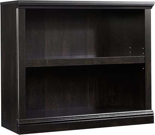 2-Shelf Bookcase Estate Black