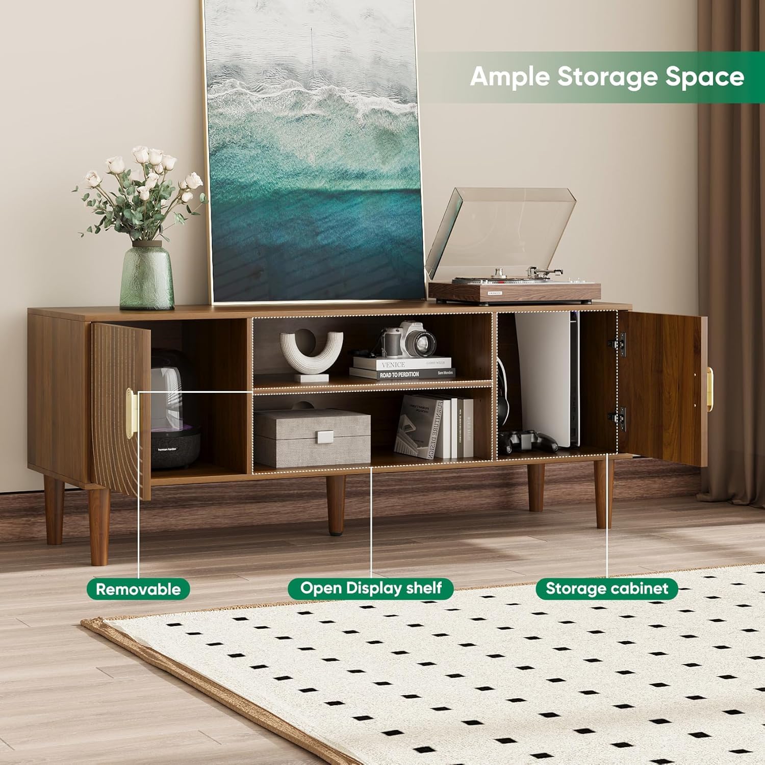 47" TV Stand for TVs up to 55"