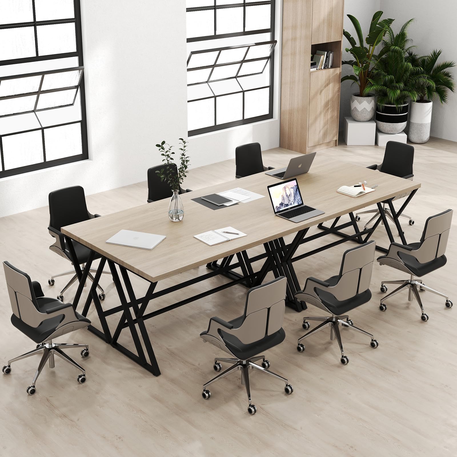Modern Conference Table 10 FT Rectangle Meeting Desk