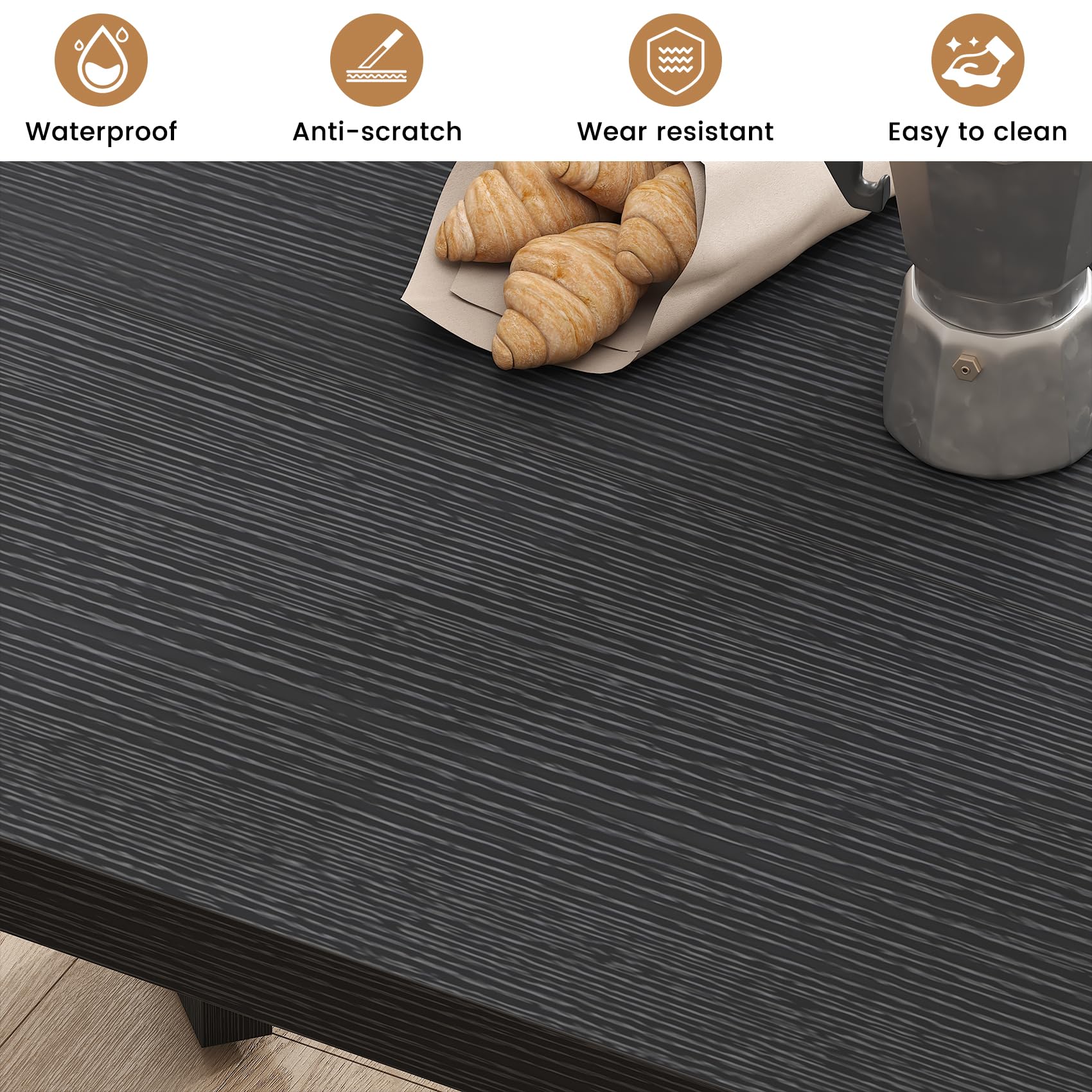 63 Inch Dining Table for 6