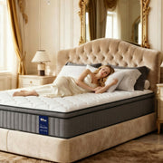 12 Inch Hybrid Queen Mattress with Gel Memory Foam