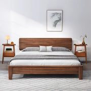 Bamboo Nightstand with USB Charging Port