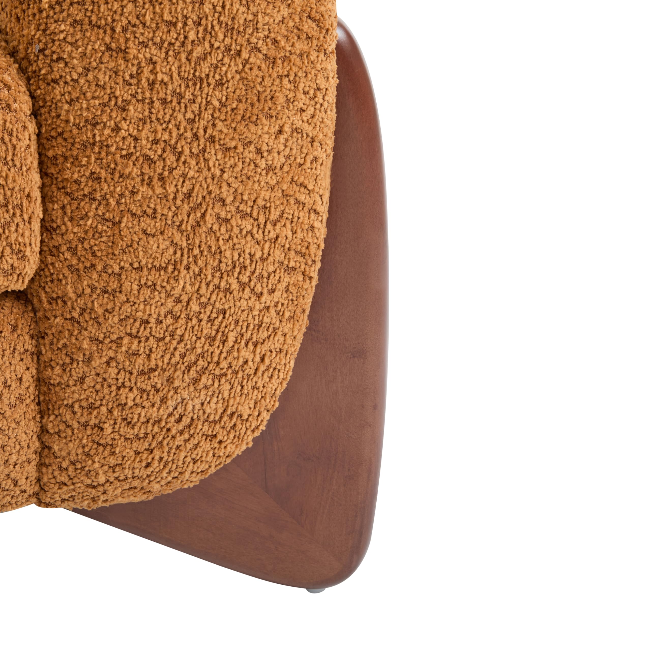 Almab 82-Inch Boucle Upholstered 3-Seater Sofa