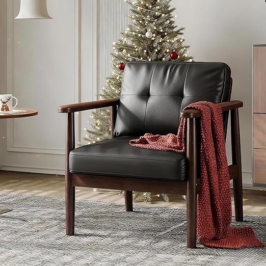 Mid-Century Modern Accent Chair Set of 2