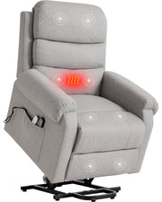 Power Lift Recliner Chair with Heat and Massage