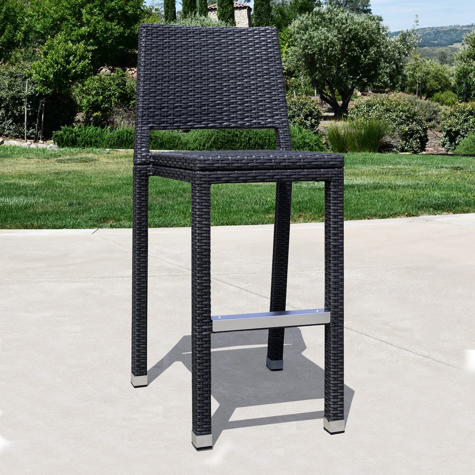 30" Outdoor Patio Bar Stools Set of 4