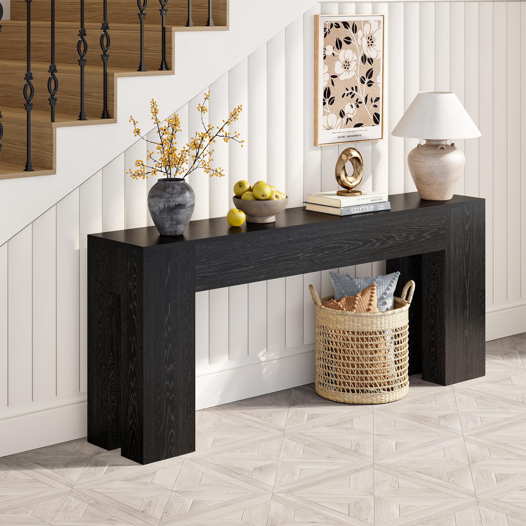 79-Inch Farmhouse Console Table