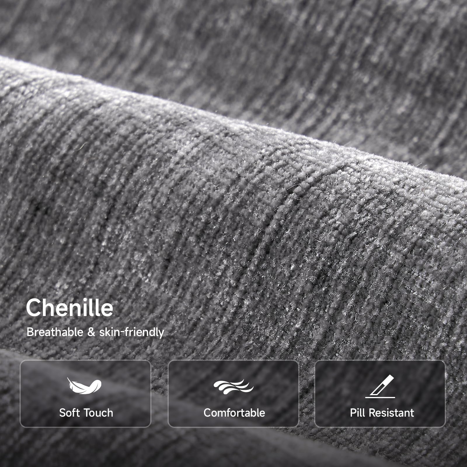 L-Shaped Sectional Sofa with Nailhead Trim