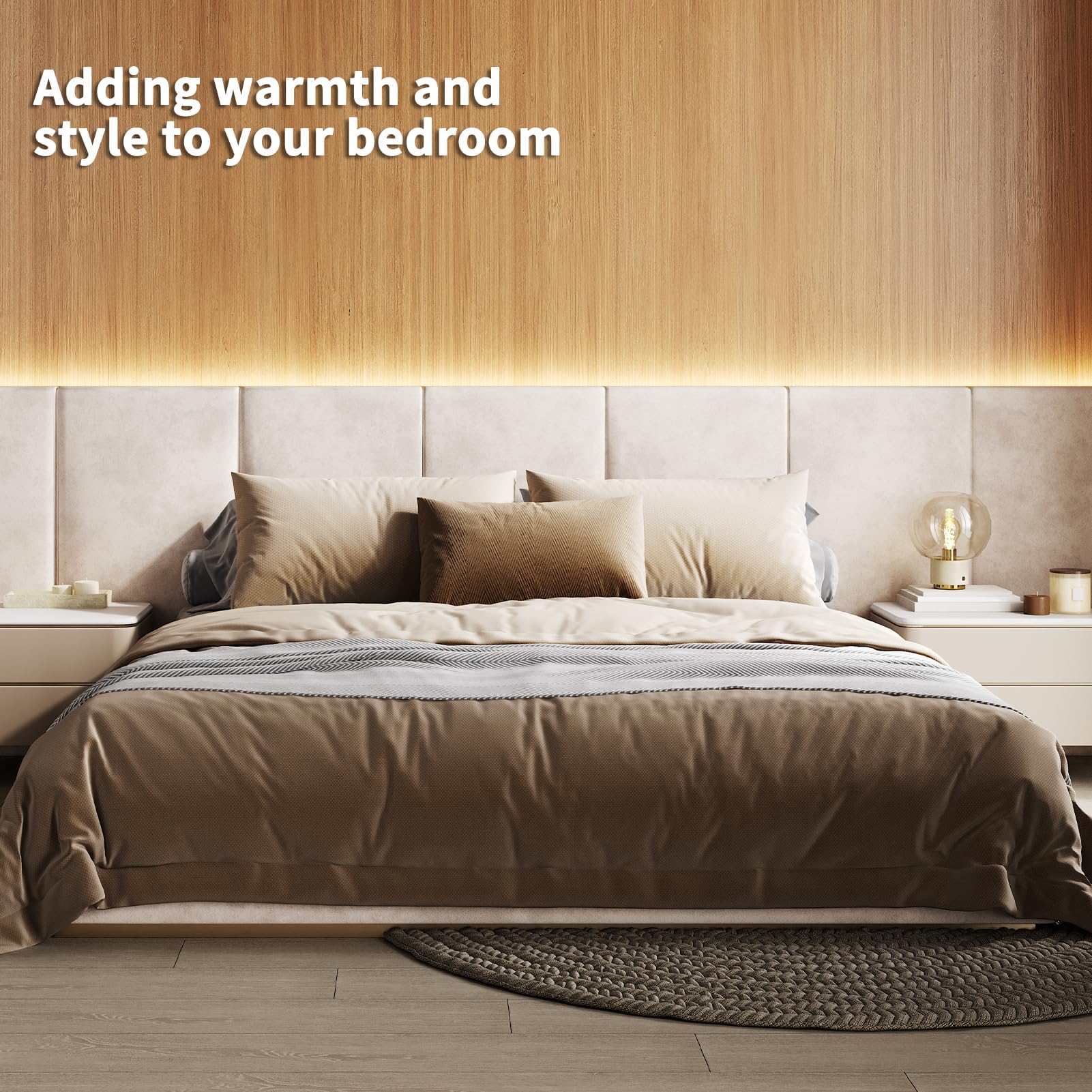 LED Recessed Lighting Kit for Wood Slat Wall Panels