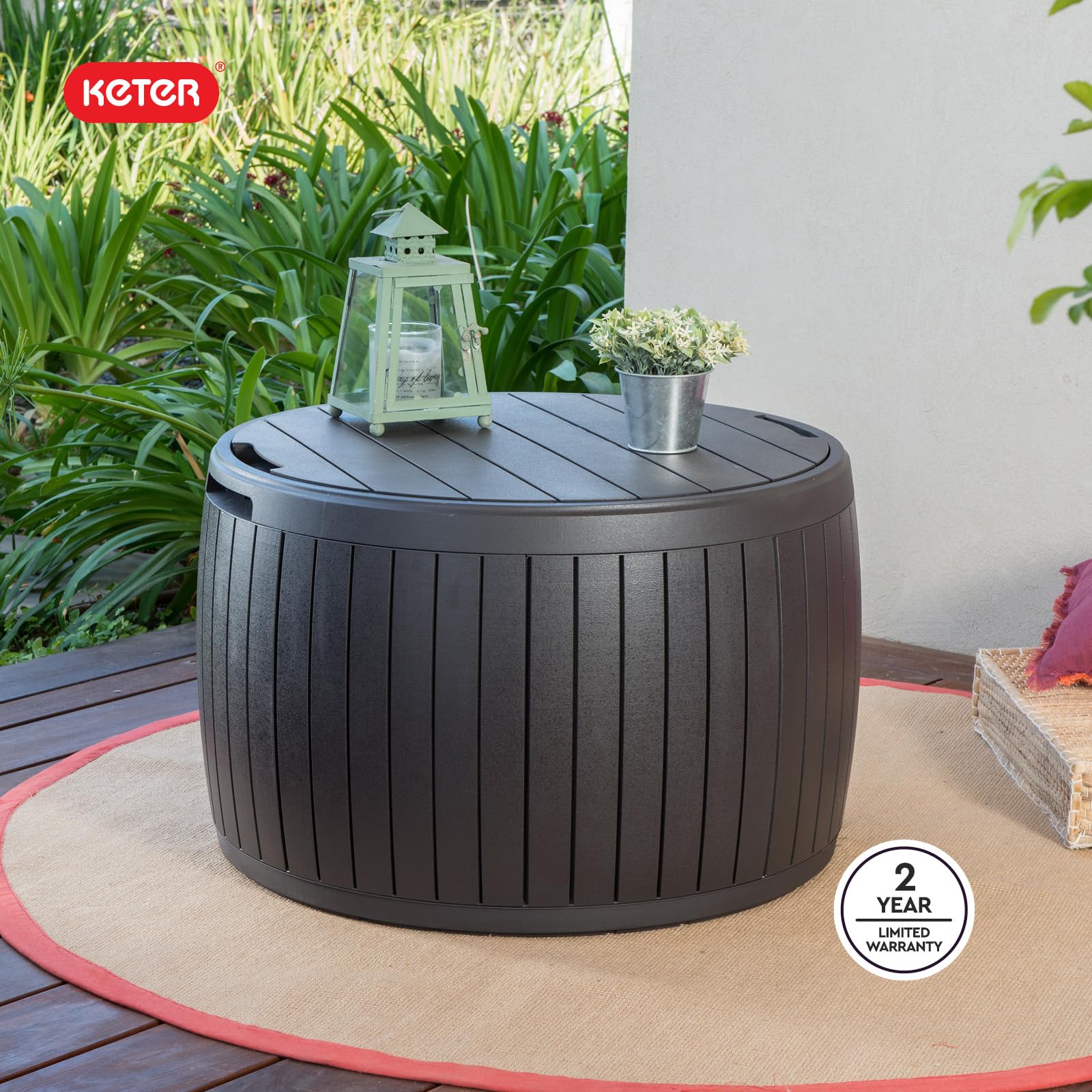 37 Gallon Outdoor Deck Box