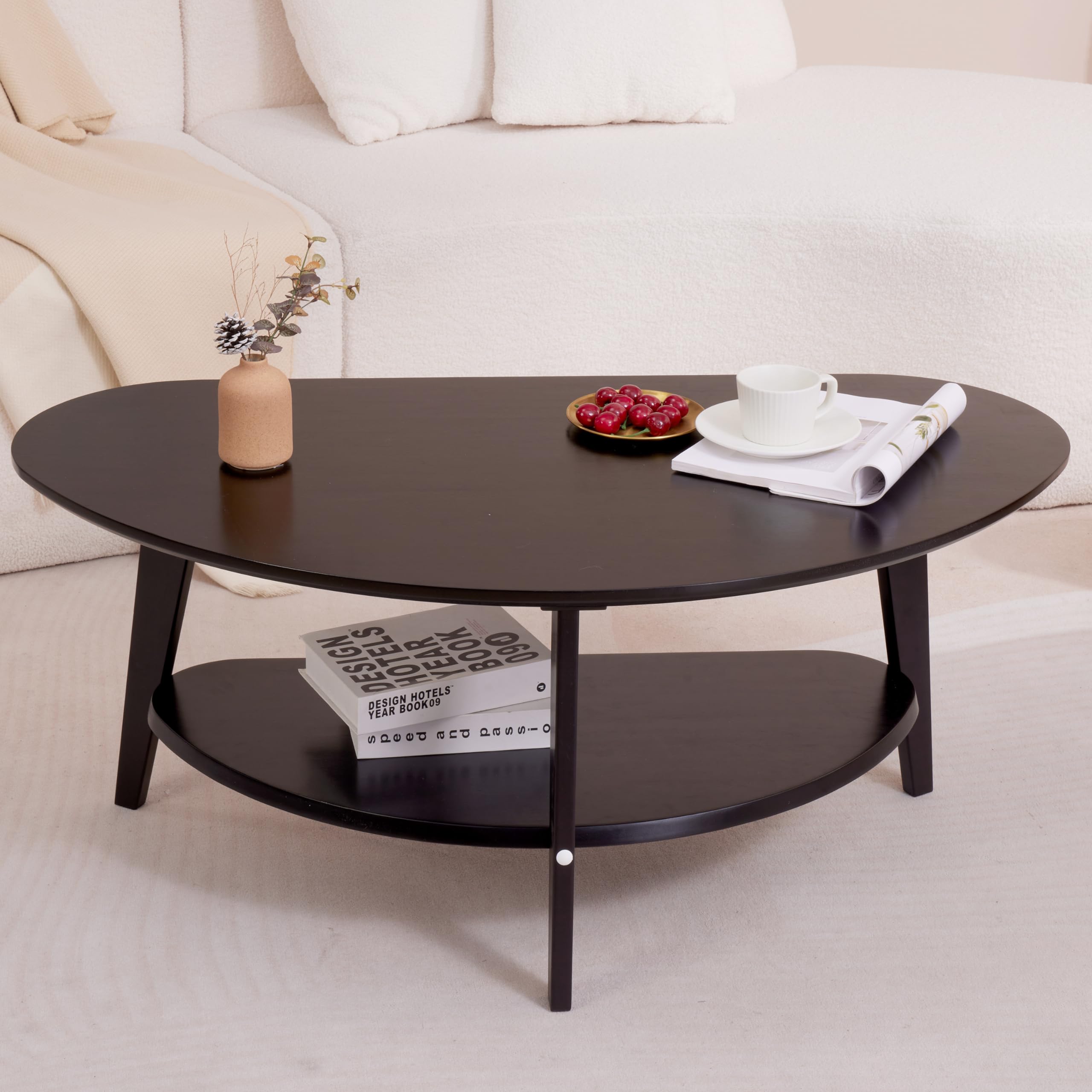 Mid Century Modern Oval Coffee Table