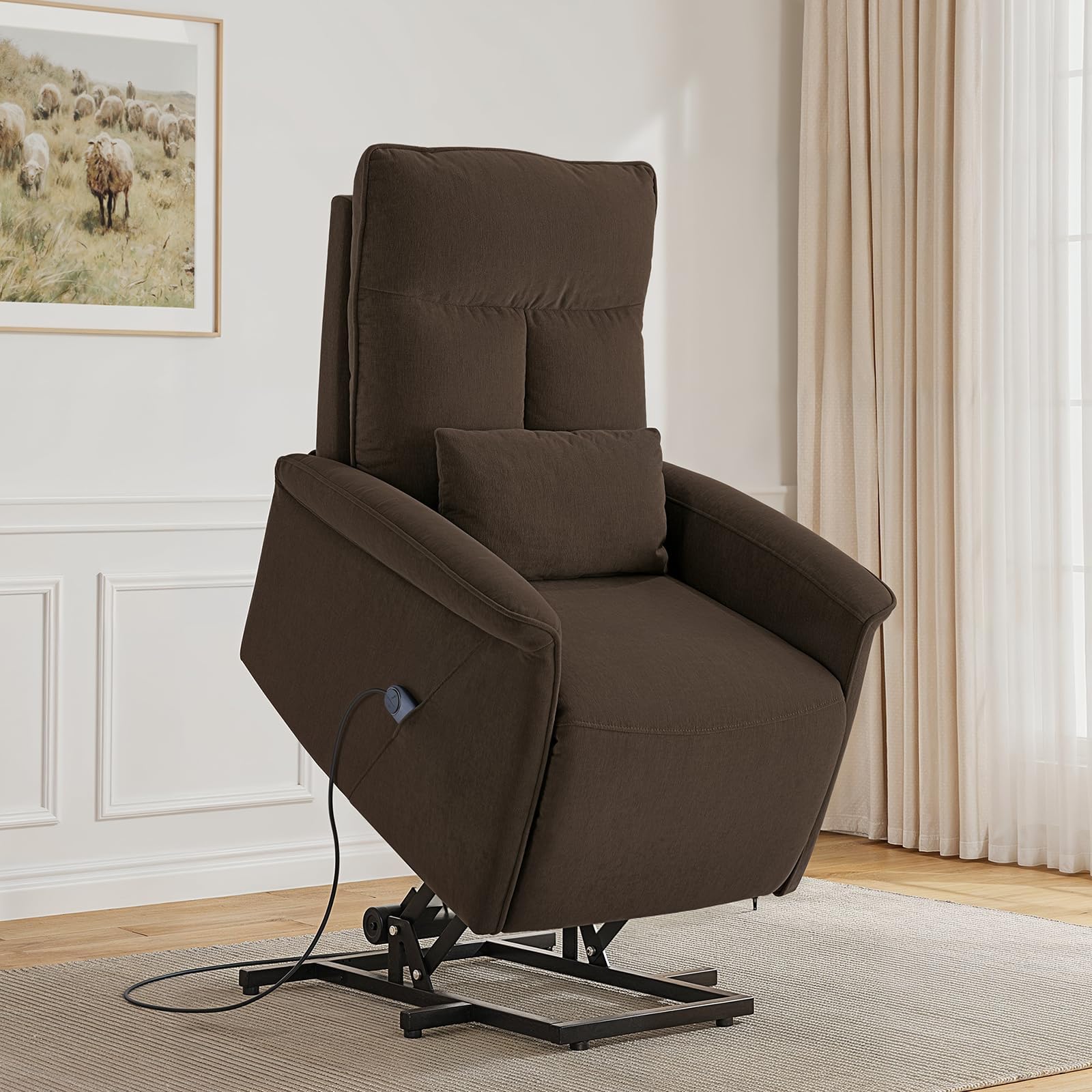 Power Lift Recliner Chair with Massage and Heating
