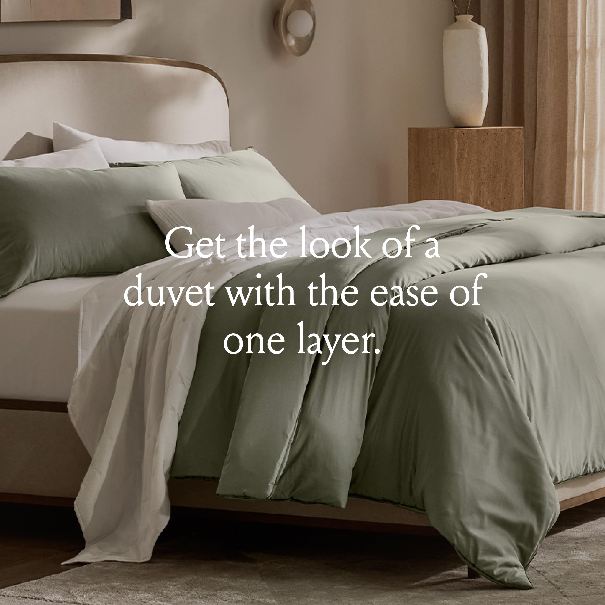 Organic Cotton Comforter Set King 3 Piece