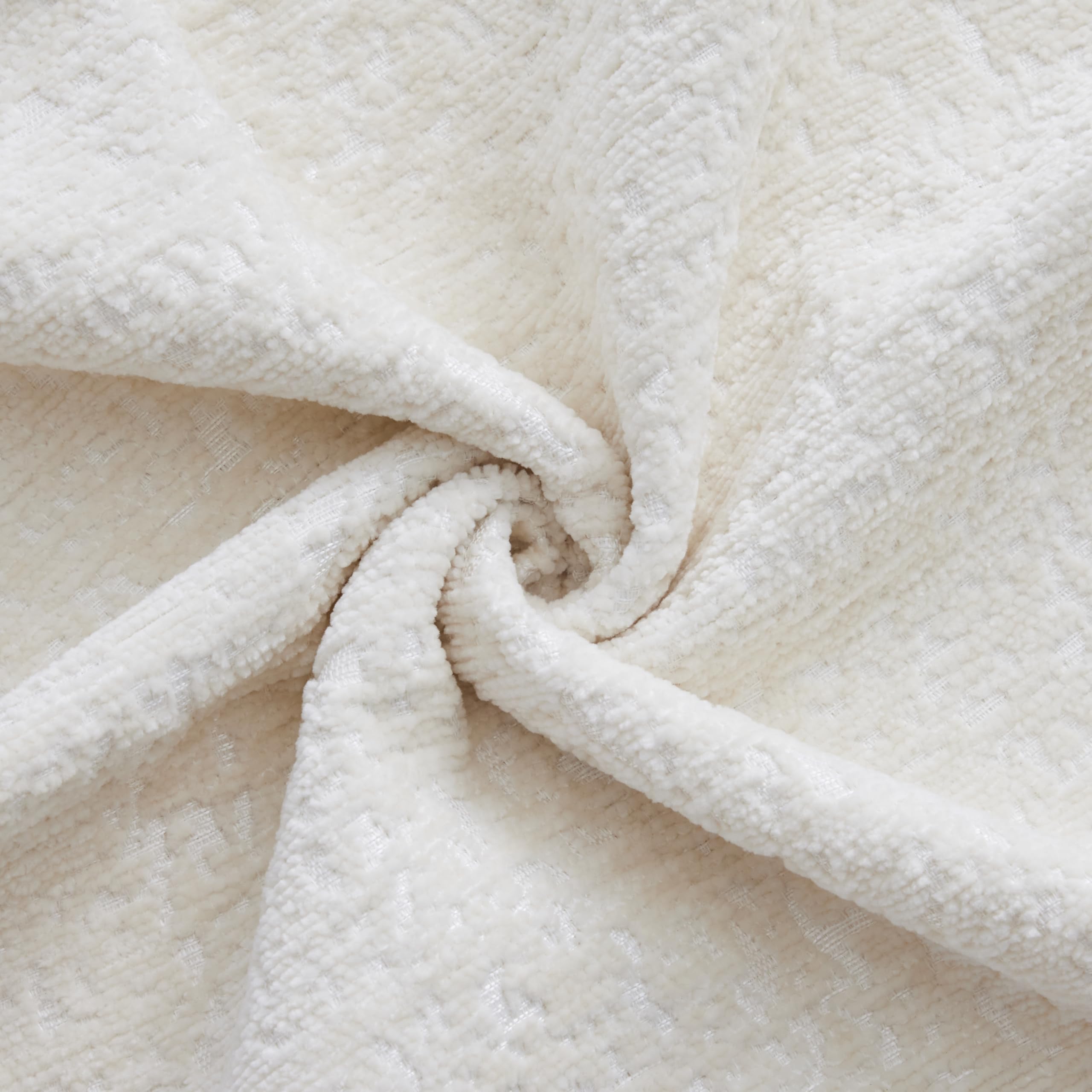 U-Shaped Sectional Couch 112 Inch Modern Chenille Sofa with Double Chaise