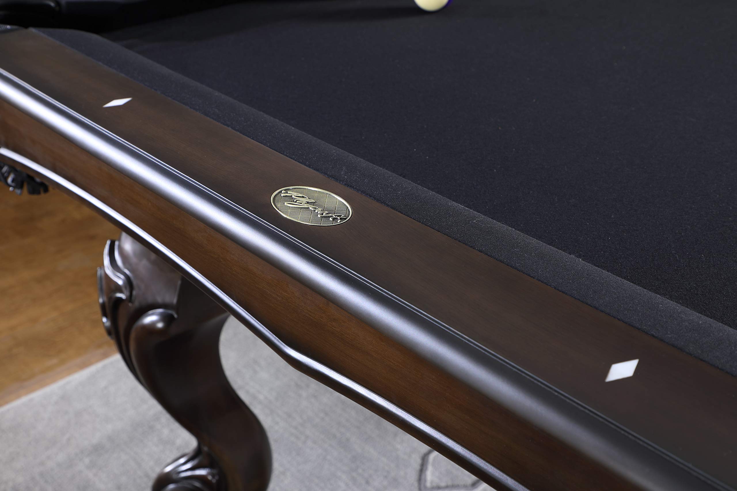 8' Slate Pool Table with Hardwood Frame