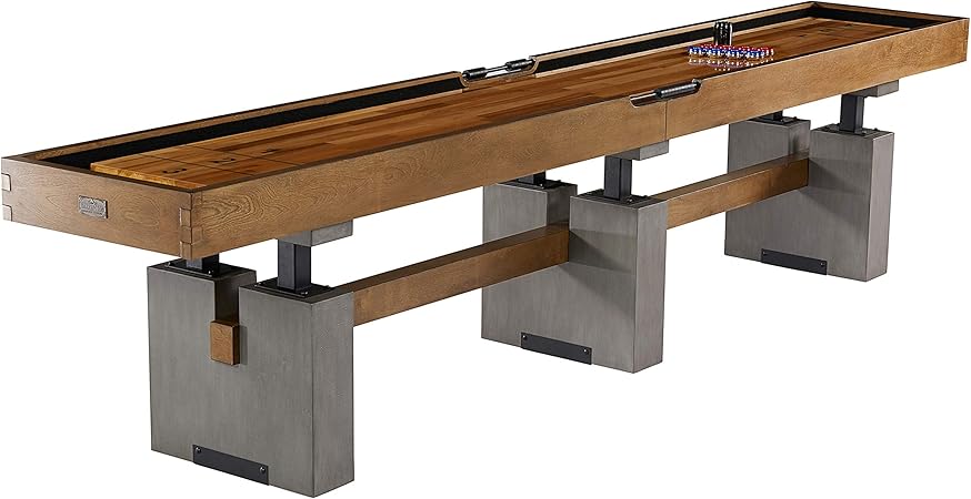 9' Urban Shuffleboard Table with Scratch-Resistant Playfield