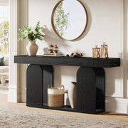 70.9-Inch Extra Long Console Table with Storage Shelf