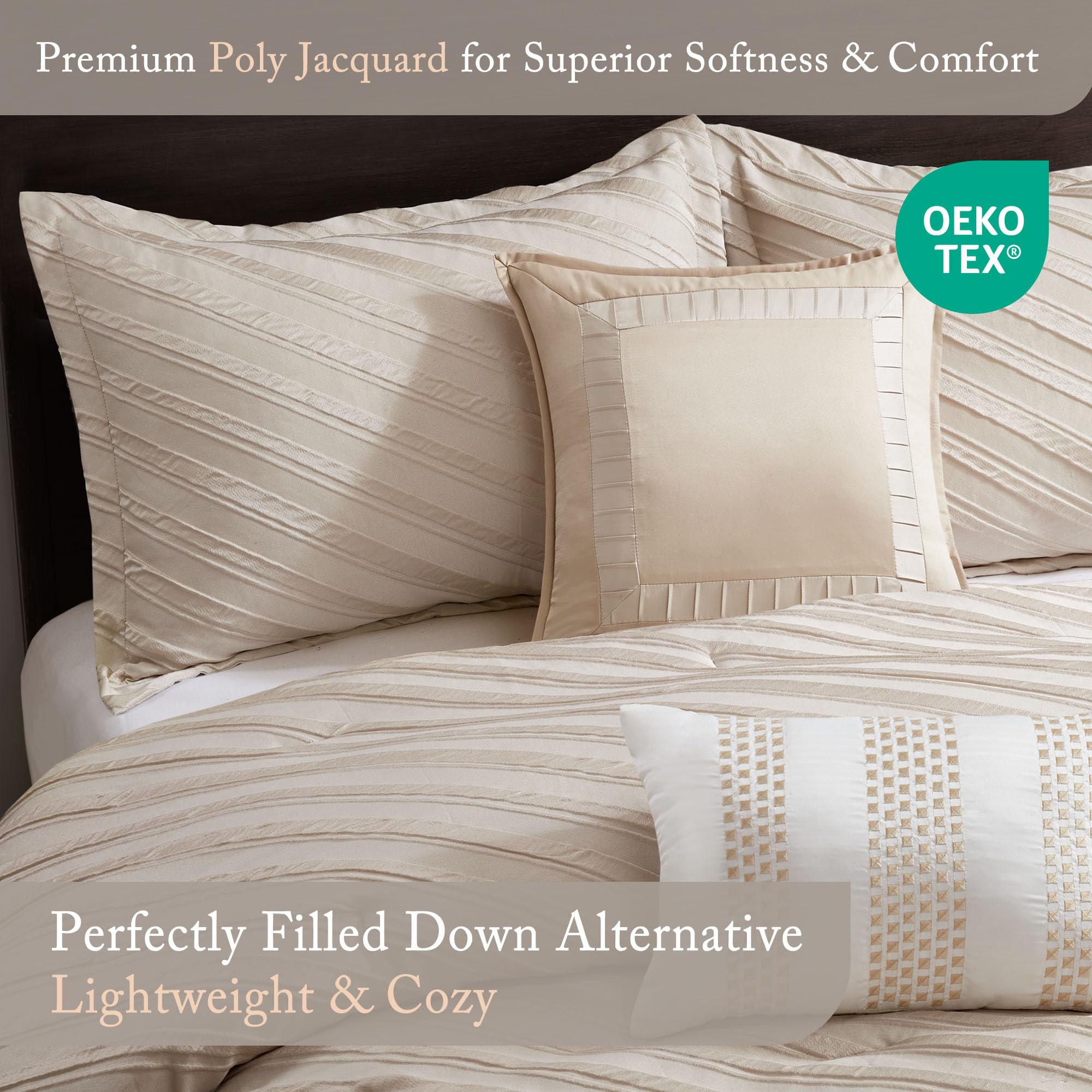 Riva Jacquard Comforter Set - California King