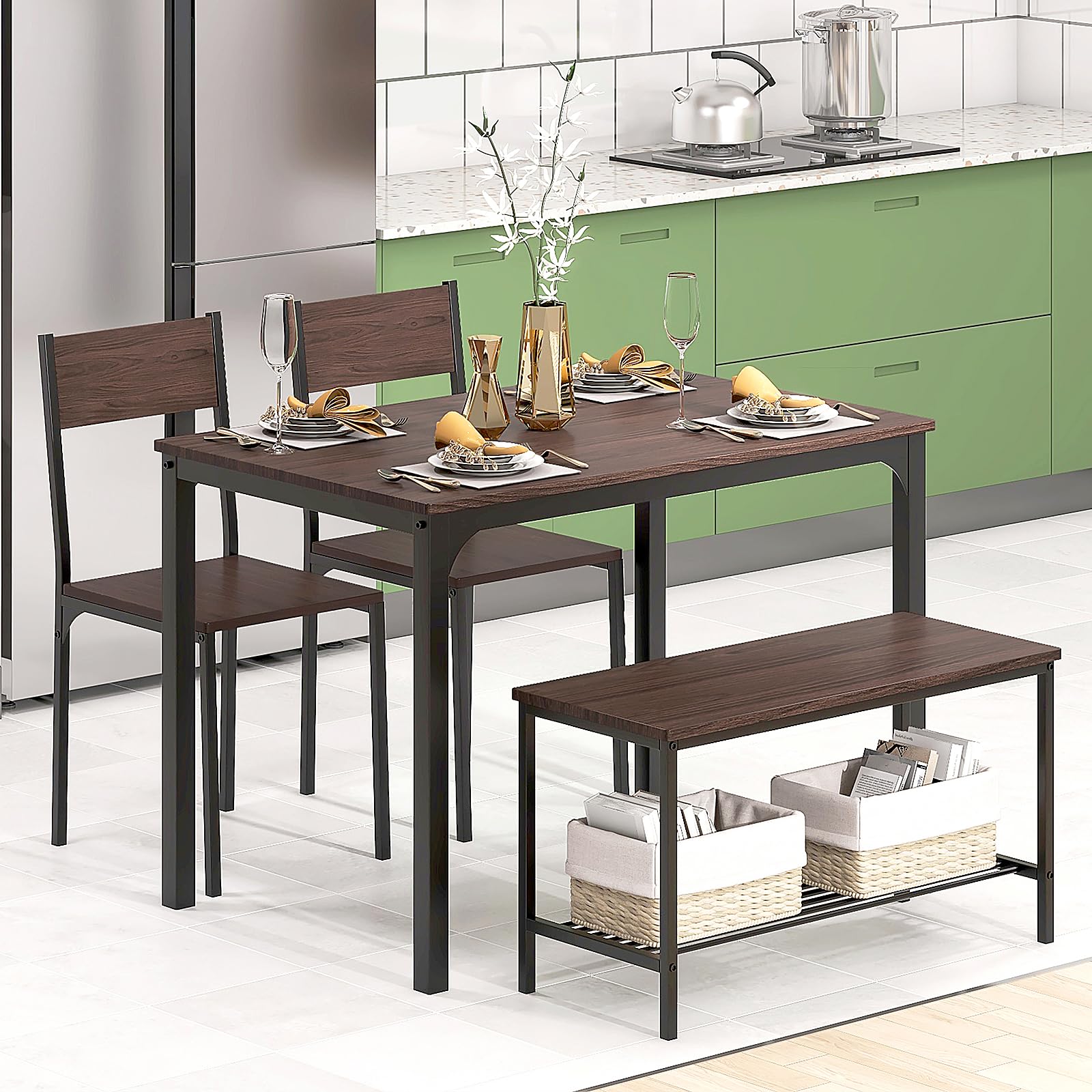 4-Piece Modern Dining Table Set