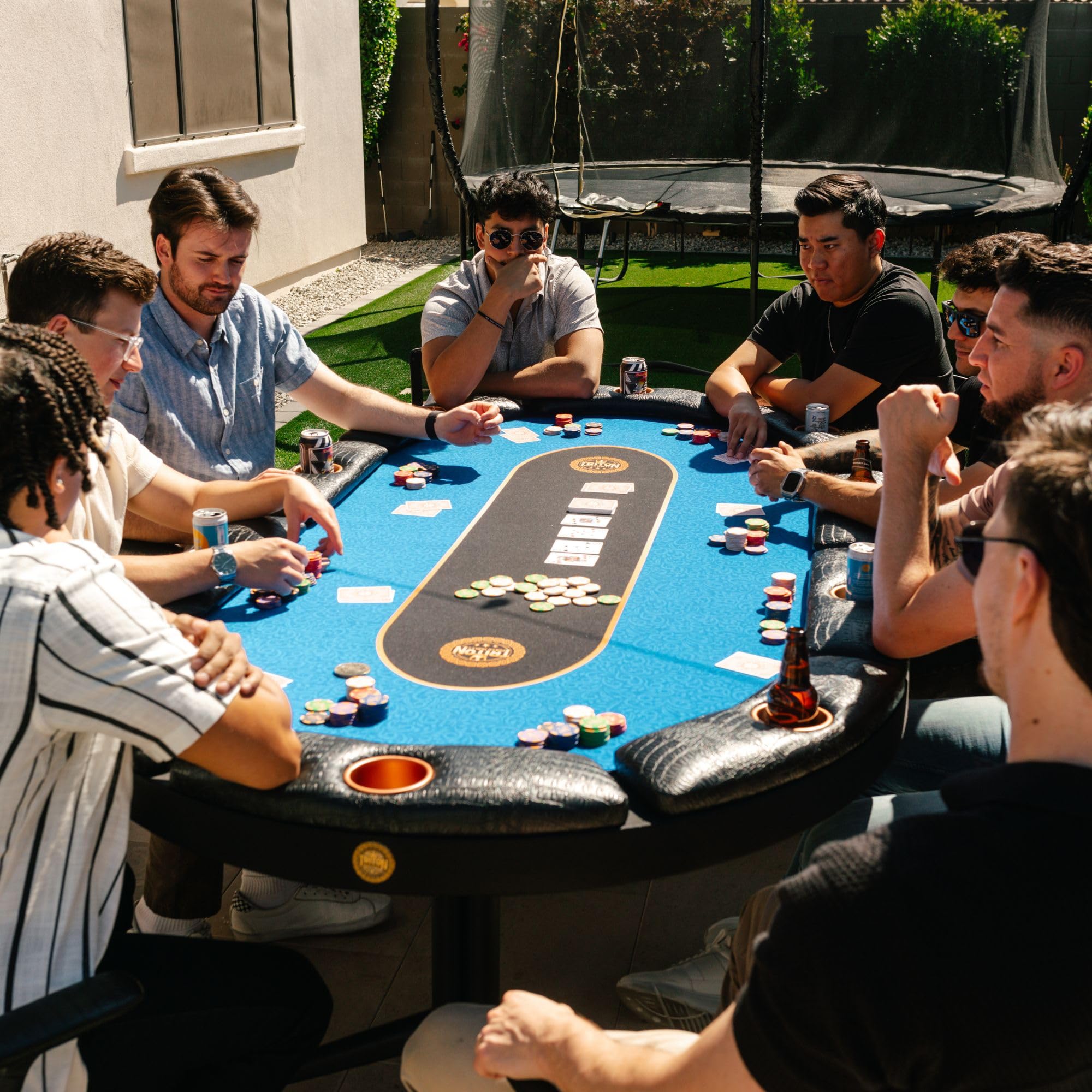 Premium Poker Table for 10 Players