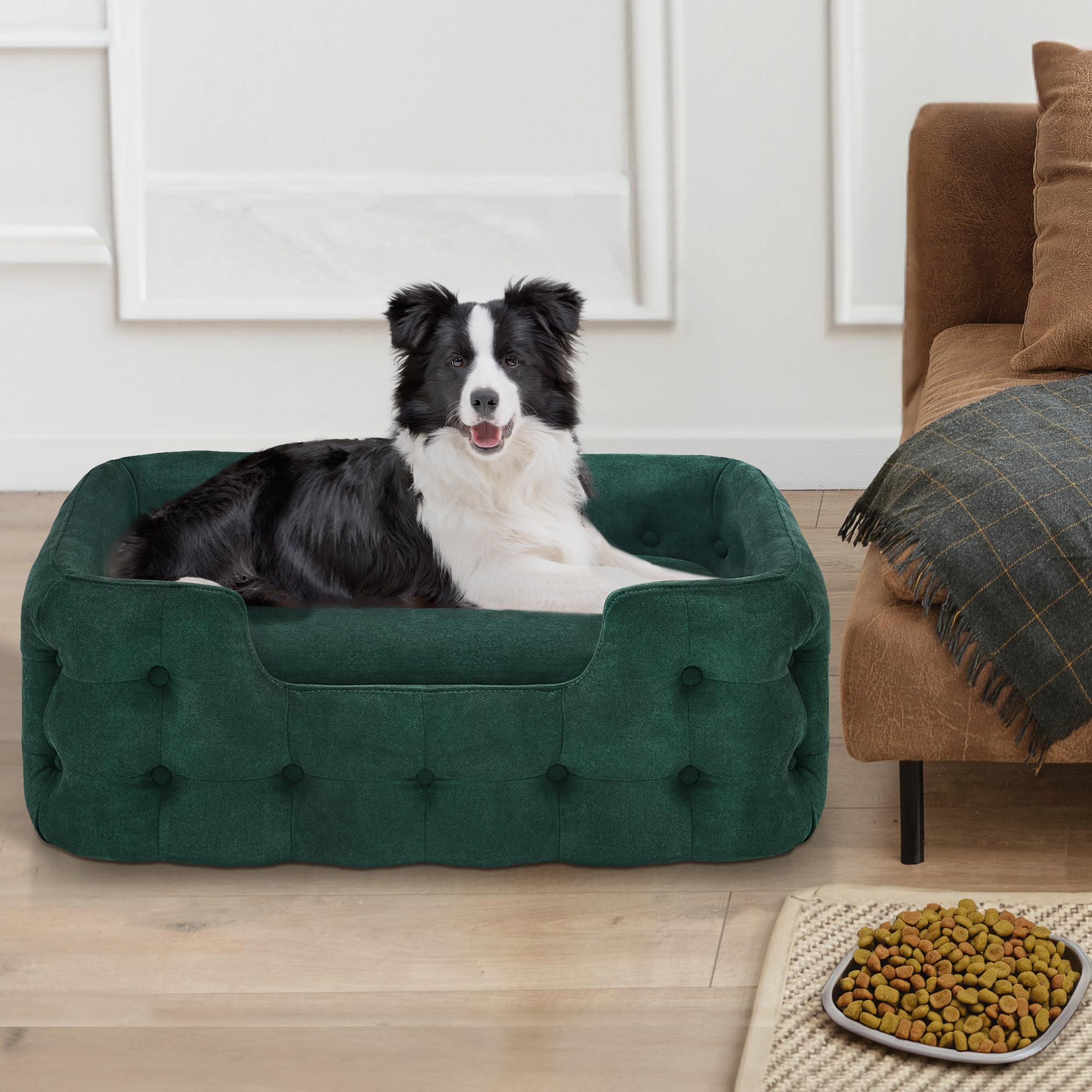 Dog Sofa Bed with Washable Cushion Cover 33 Inches