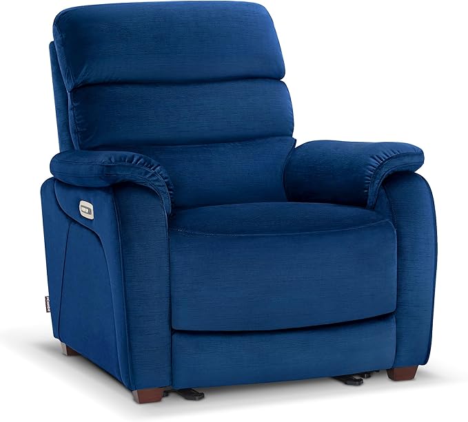 Power Zero Wall Hugger Recliner Chair with Adjustable Headrest and USB Charging