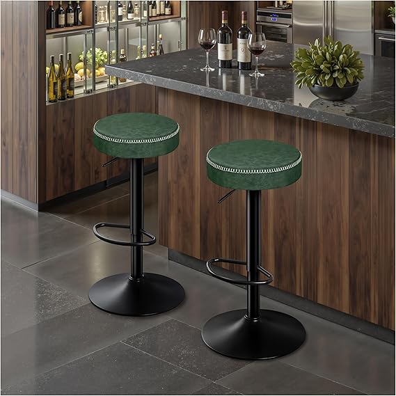 Adjustable Bar Stools Set of 2