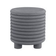18" Modern Drum Accent Table
