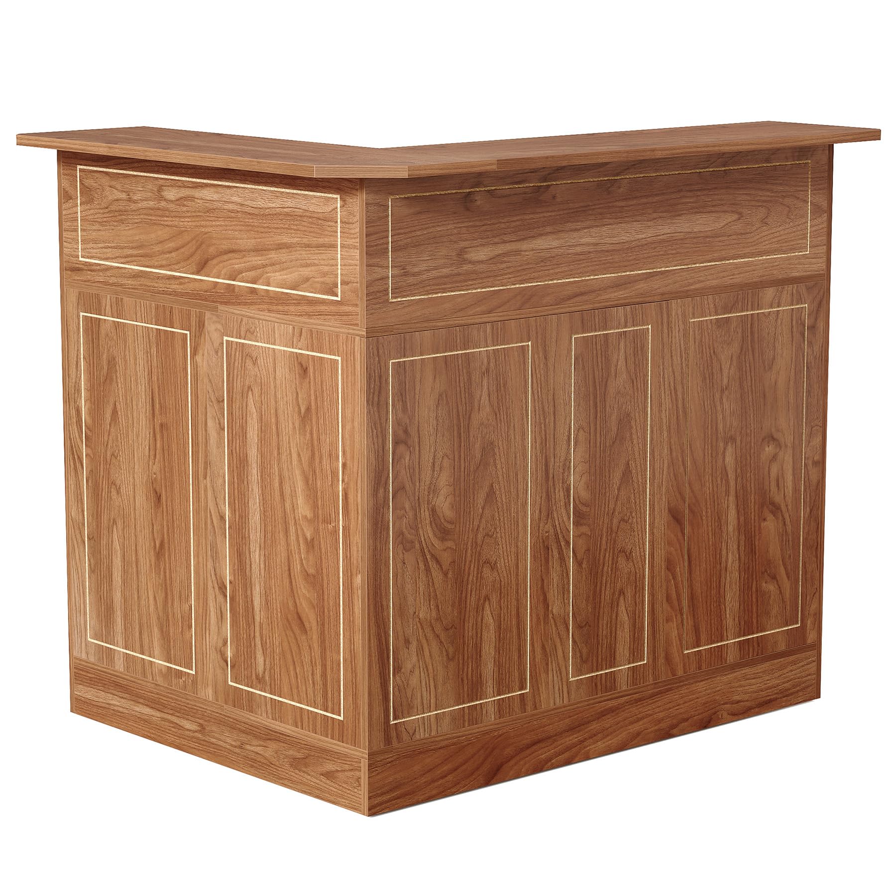 Bar Cabinet with Stemware Rack