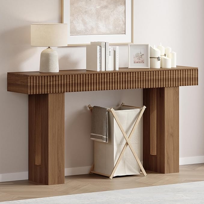 63-Inch Fluted Console Table