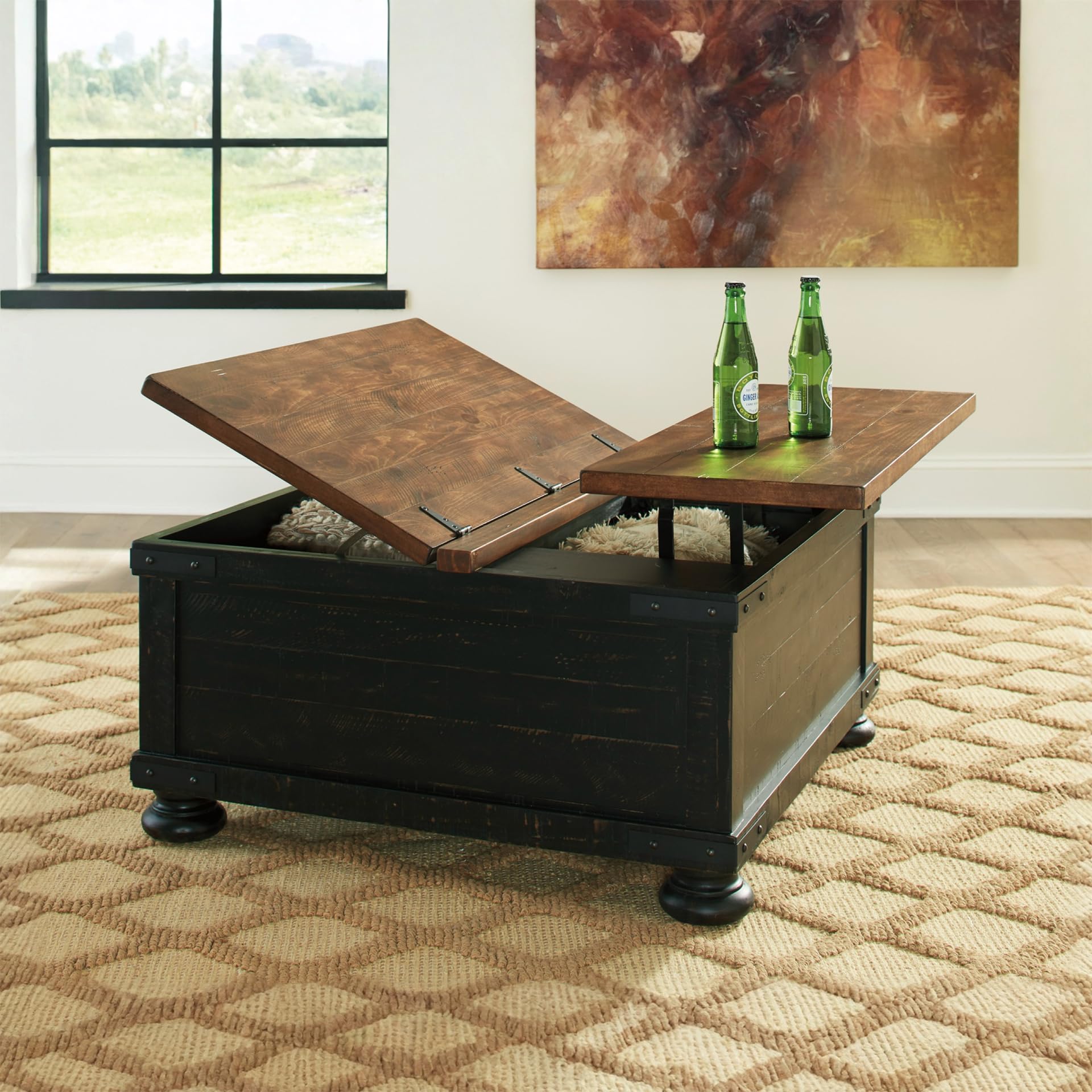 Lift Top Coffee Table with Storage