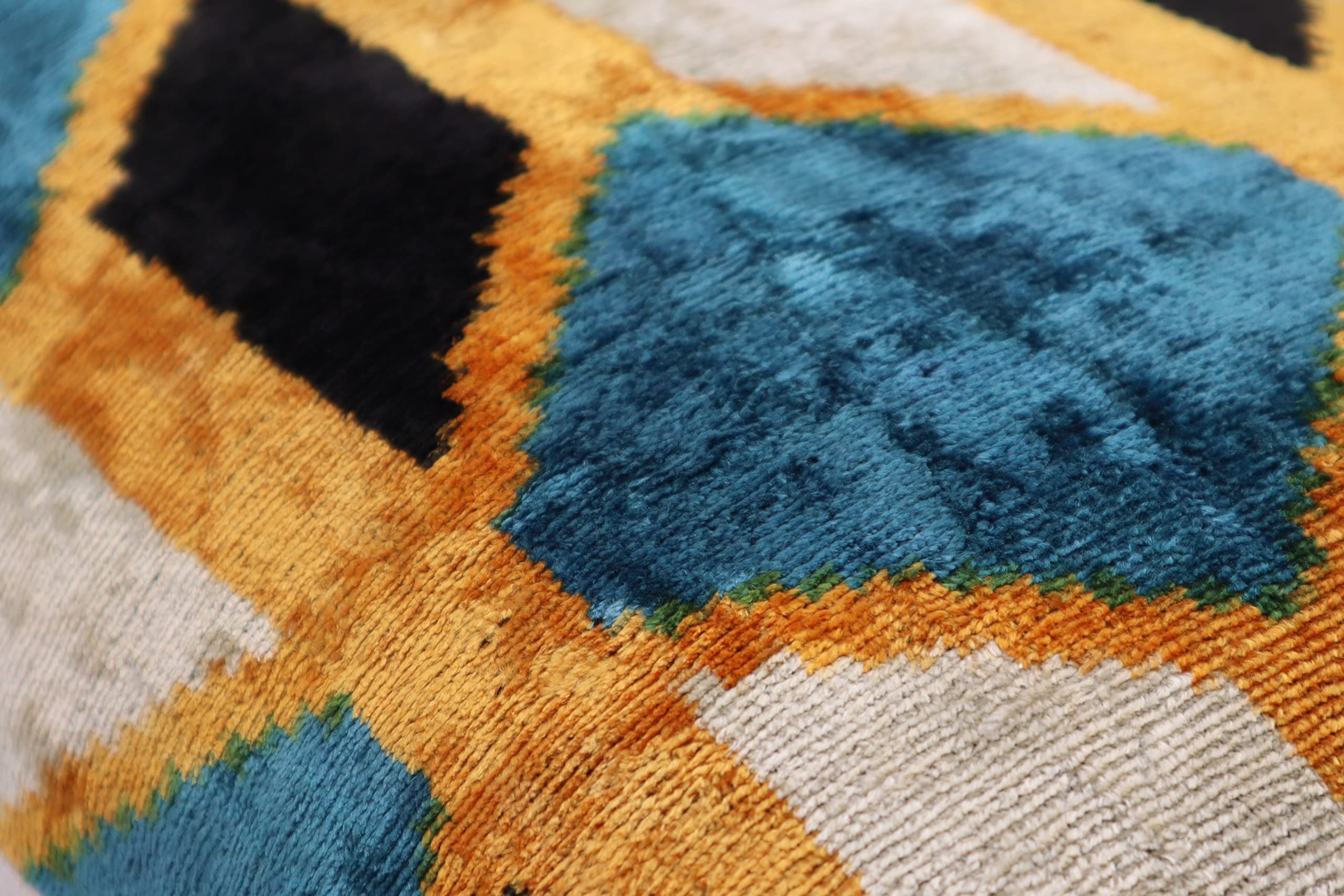 Handmade Velvet Throw Pillow 16x24