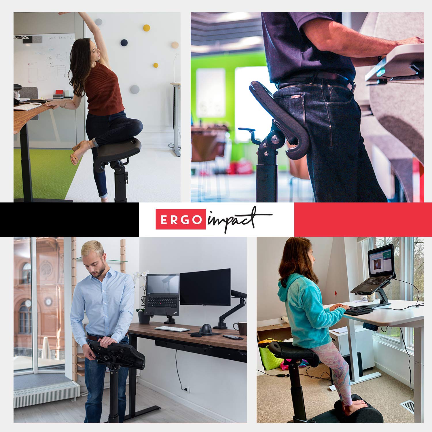 Ergonomic Standing Desk Chair