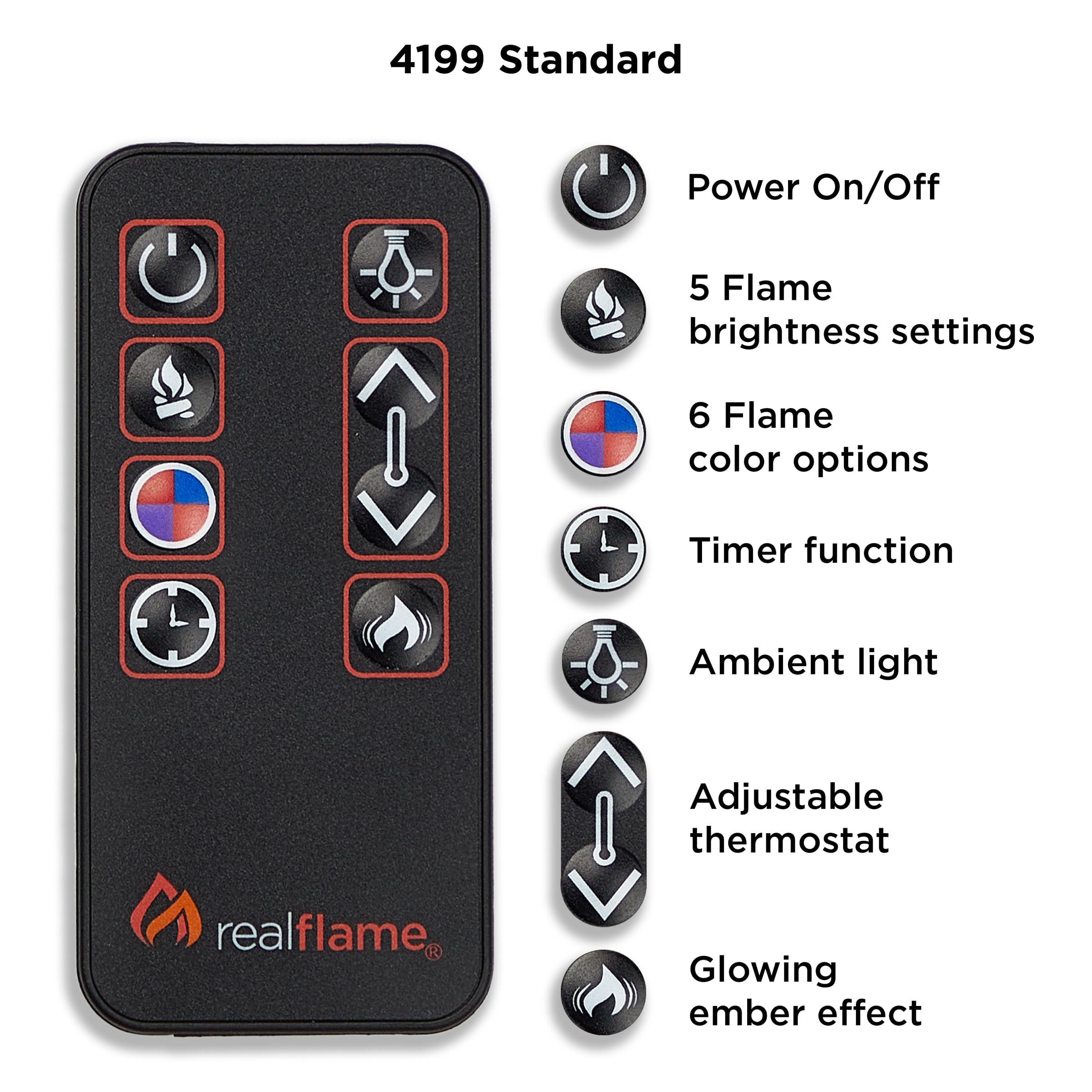 49" Electric Fireplace with Mantel White